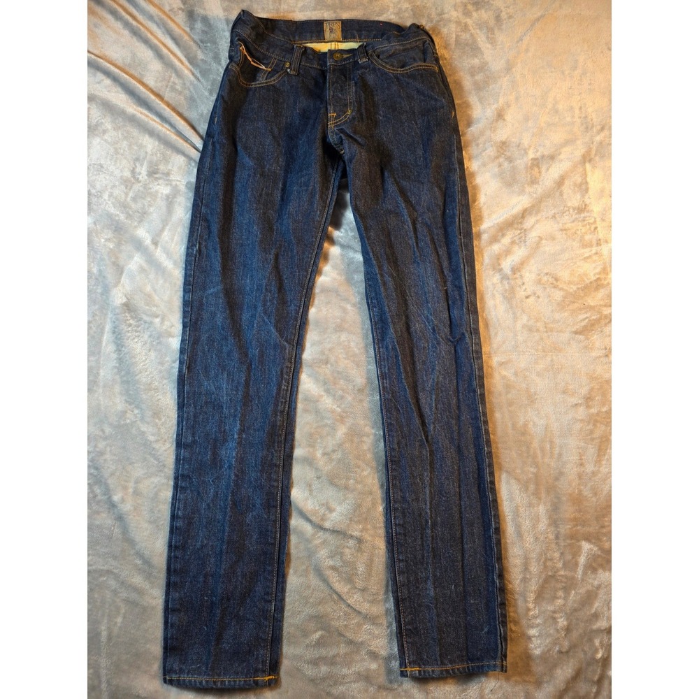 PRPS Jeans Barracuda Mens 30x32 Raw Indigo‎ Denim Slim Straight